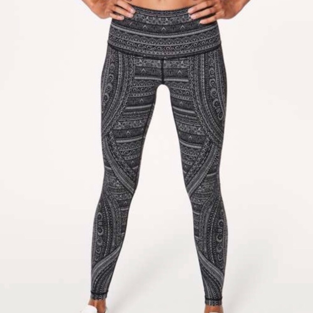Lululemon nulux entwined ice grey black